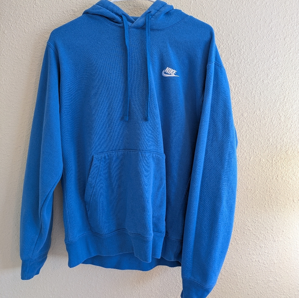Nike Men's Blue Hoodie